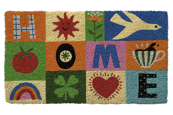 FELPUDO COCO BLANCO COLLAGE 50680 DINTEX 40 X 70 CM