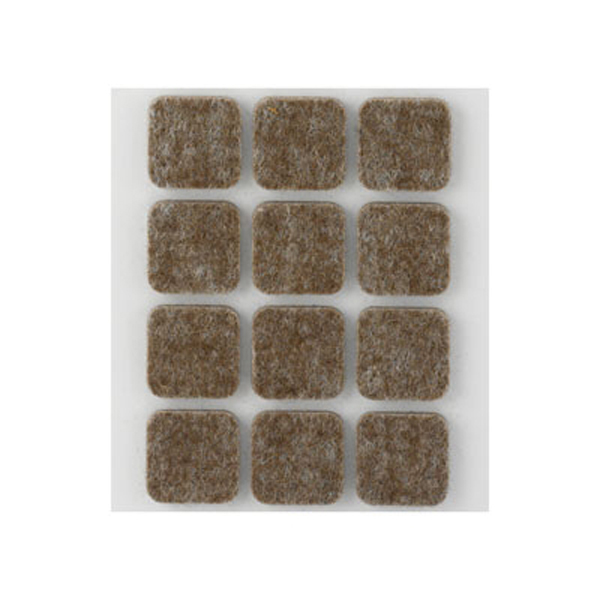 FIELTRO ADHESIVO MARRON 4005-4 INOFIX 22X22X3 MM