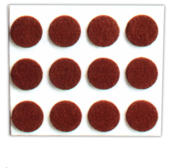 FIELTRO ADH. REDONDO MARRON B70730M BRINOX 20 MM