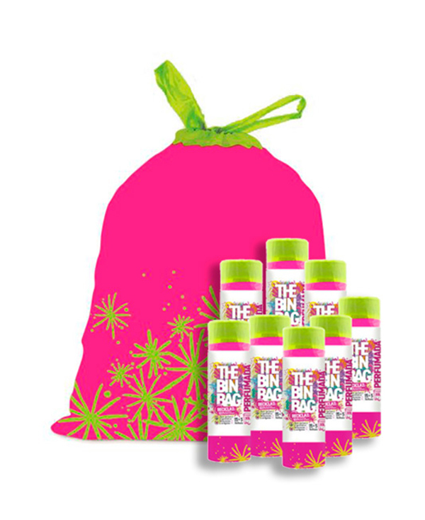 BOLSA BASURA C.FACIL 20U 30L 100%REC.PERF 280-0001 THE BIN BAG 55X55 CM