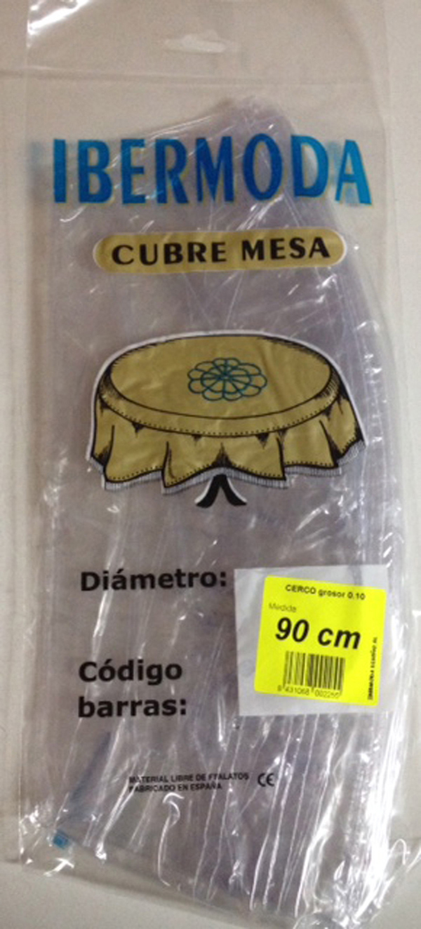 MANTEL CRISTAL BOINA  TENADI 80 CM