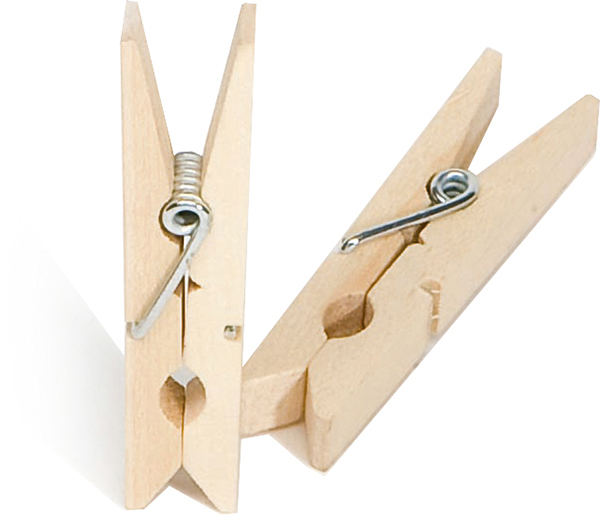 PINZA ROPA MADERA 24 U EXP 131 TARRES -