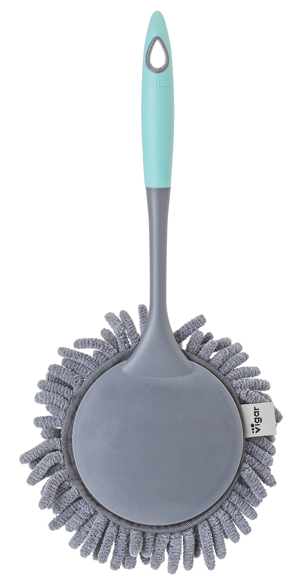 PLUMERO MICROFIBRA REDON TURQ 1317 VIGAR 18X5X36