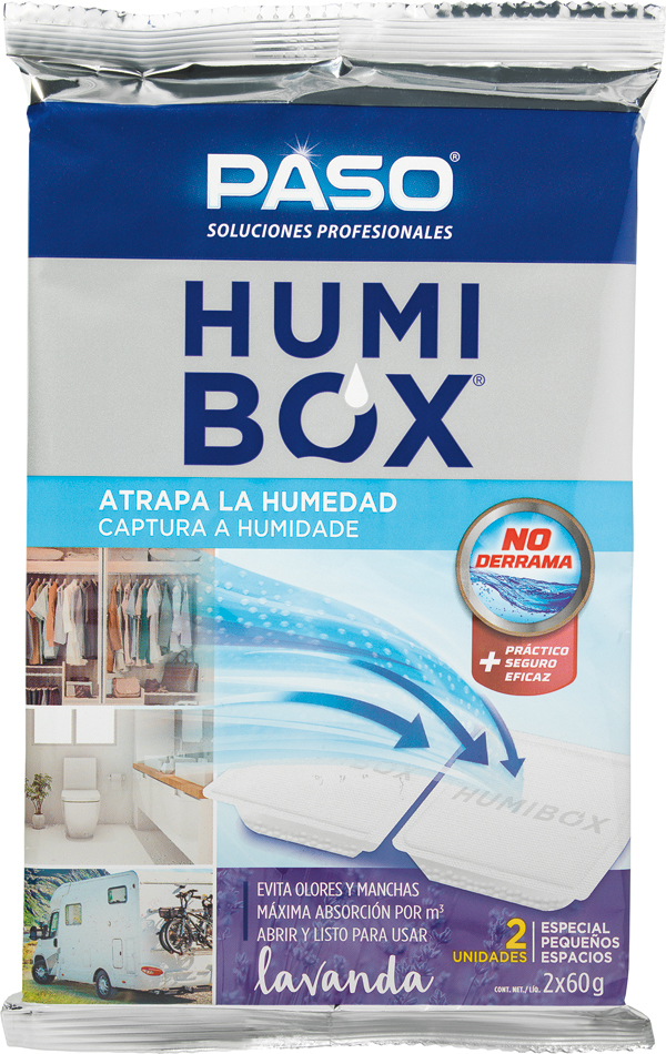 DESHUMIDIFICADOR LAVANDA 704002 HUMIBOX -