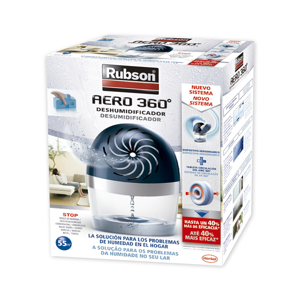 DESHUMIDIFICADOR AERO 360 2626322 RUBSON -