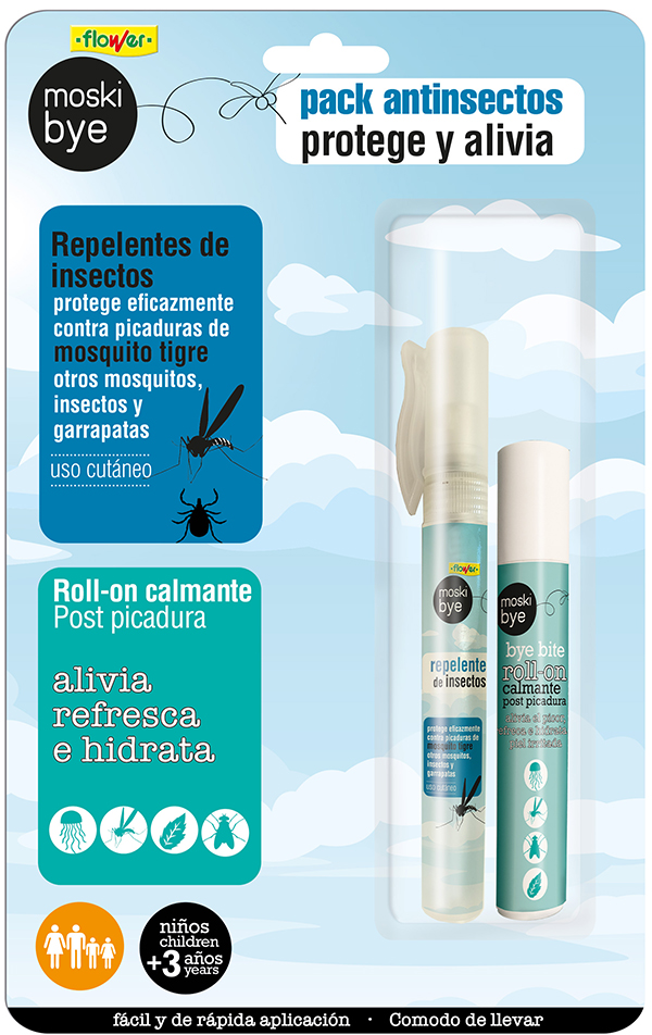 REPELENTE MOSQUITOS +CALMANTE PICADURA 1-20661 FLOWER -