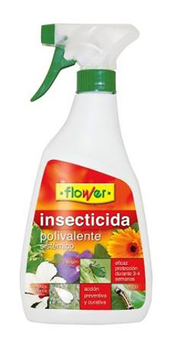 INSECTICIDA PULGON POLITRINA 1-30527 FLOWER 500 ML