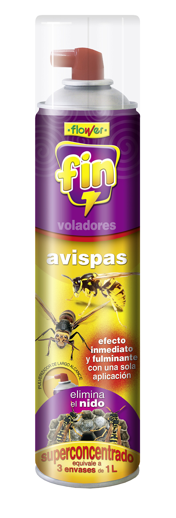 INSECTICIDA AVISPAS 20534 FLOWER 800 CC