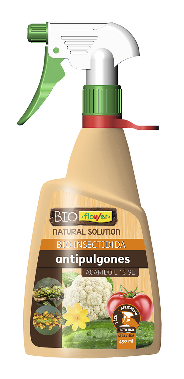 INSECTICIDA BIO ANTIPULGONES 1-70648 FLOWER 450 ML