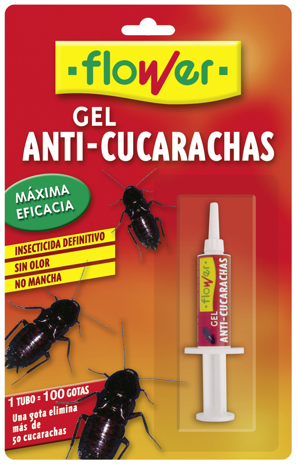 INSECTICIDA CUCAS CEBO GEL 20543 FLOWER 10 GRS