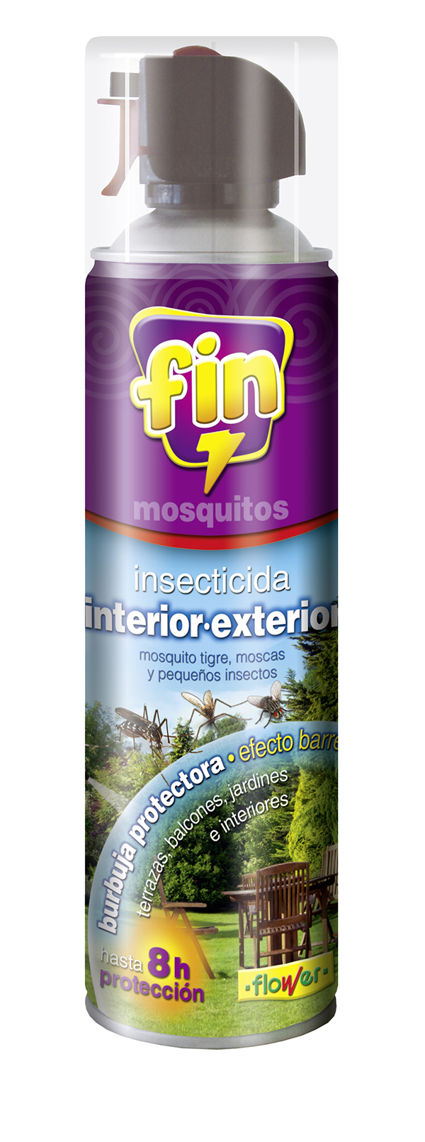 INSECTICIDA MOSQUITOS 20552 FLOWER 650 CM3