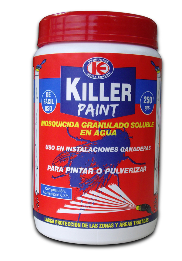 INSECTICIDA MOSCAS SOLUBLE D03.005 KILLER PAINT 250 G