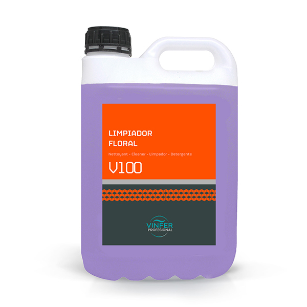 FREGASUELOS FLORAL V100 L361G05004 VINFER 5 L