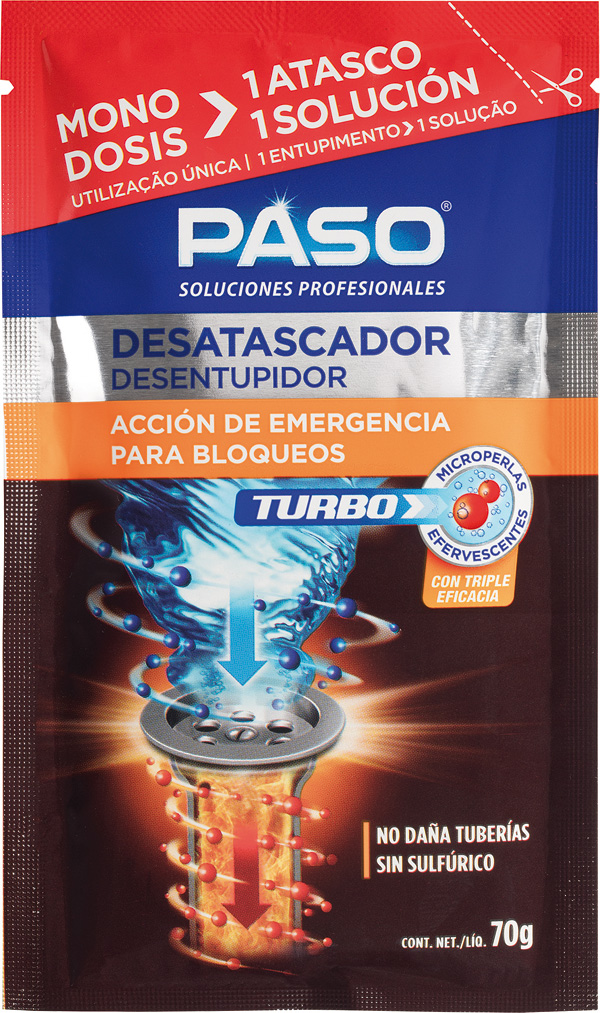 DESATASCADOR TURBO MONODOSIS 705020 PASO 70 G