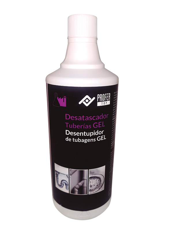 DESATASCADOR TUBERIAS GEL PT1985 PROFER TOP 1 L