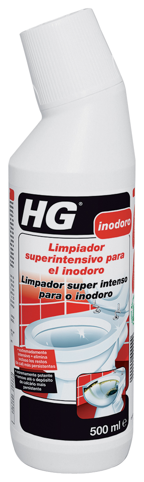 LIMPIADOR WC INTENSIVO 322050130 HG 0.5 L