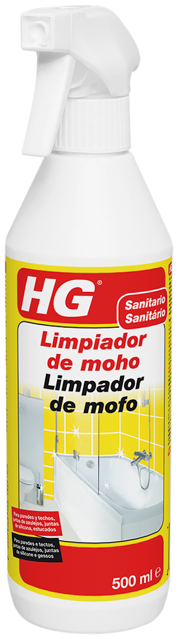 PROTECTOR ANTIMOHO SANITARIOS 639050130 HG 0,5 L