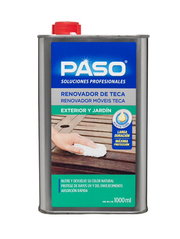 LIMPIADOR MUEBLES JARDIN TECA 702013 PASO 1 L