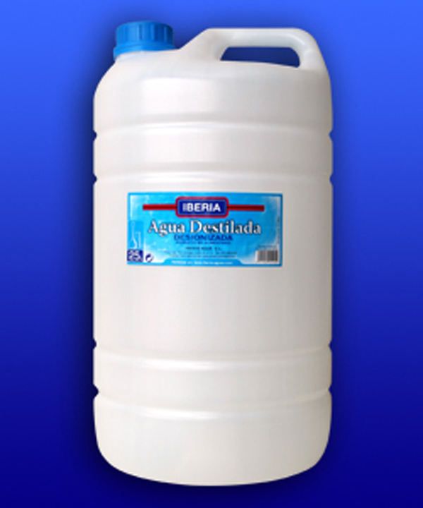 AGUA DESTILADA  IBERIA 25 L