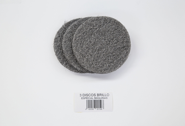 LANA ACERO DISCO 3 UNIDADES 4311 BARLESA -