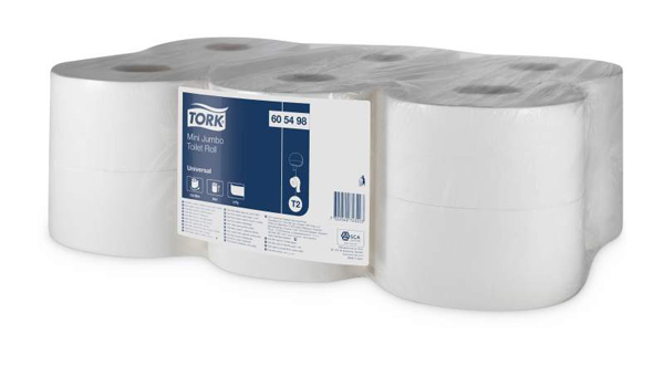 HIGIENICO INDUST 2CAPA-PQ.12UD 605498 TORK 180 M