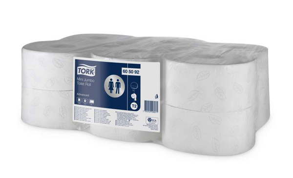 HIGIENICO INDUST 2CAPA-PQ.12UD 605092 TORK 160 M