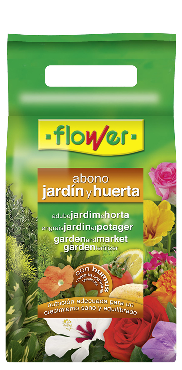 ABONO HUERTA Y JARDIN 10850 FLOWER 2 KG