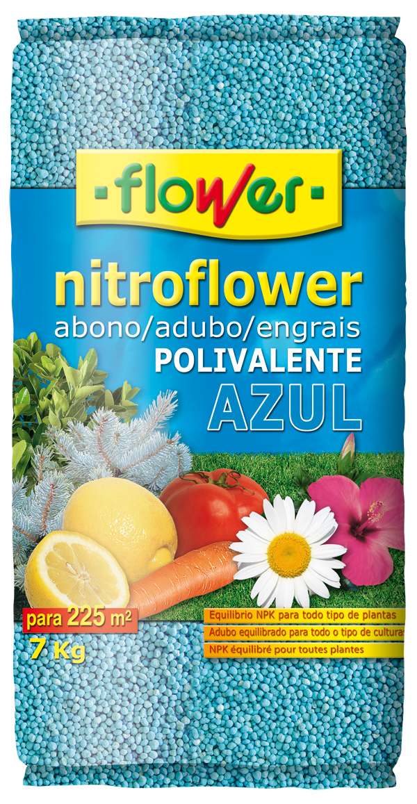 ABONO POLIVALENTE NITROFLOWER 10598 FLOWER 7 KG