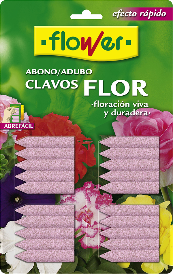 ABONO CLAVO FLOR BL/20 U 10506 FLOWER -
