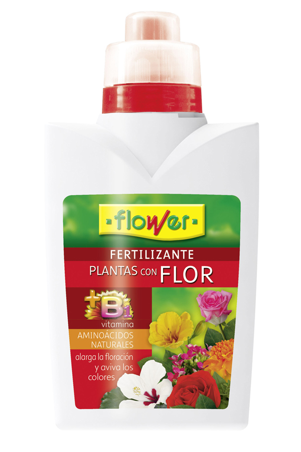 FERTILIZANTE LIQUIDO PLANTAS CON FLOR 10532 FLOWER 500 ML