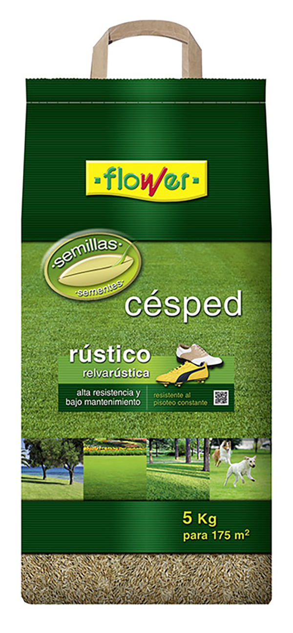 SEMILLA CESPED RUSTICO 10783 FLOWER 5 KG