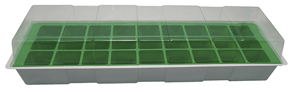 KIT SEMILLERO 24 MACETAS B2014 AQUACONTROL 35 X23.5CM