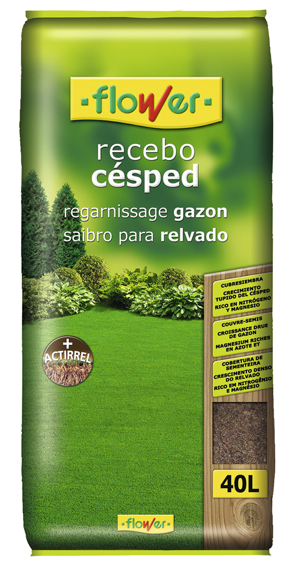 TIERRA RECEBO CESPED 80120 FLOWER 40 L