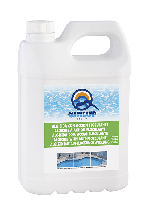 ALGICIDA ACCION FLOCULANTE 205305 QUIMICAMP 5 L