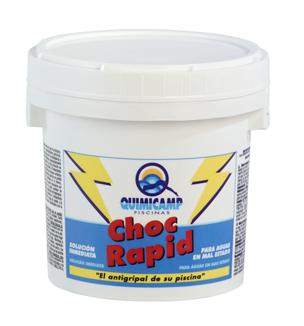 CLORO ALBORAL CHOC RAPID 202501 QUIMICAMP 500 G