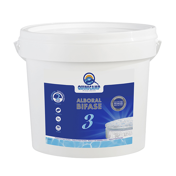 CLORO ALBORAL BIFASE 3 250GR 208205 QUIMICAMP 5 KG