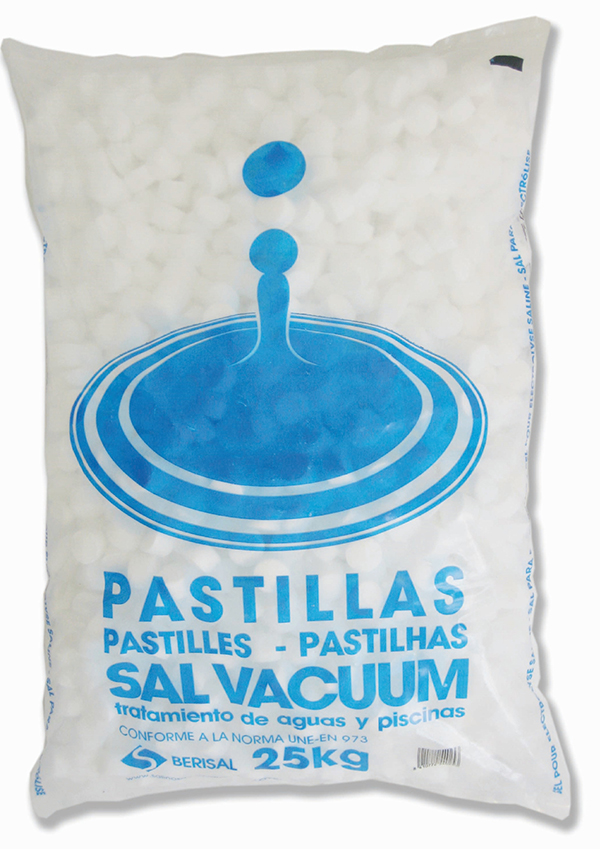 SACO SAL PASTILLA VACUUM 10354 BERISAL 25 KG