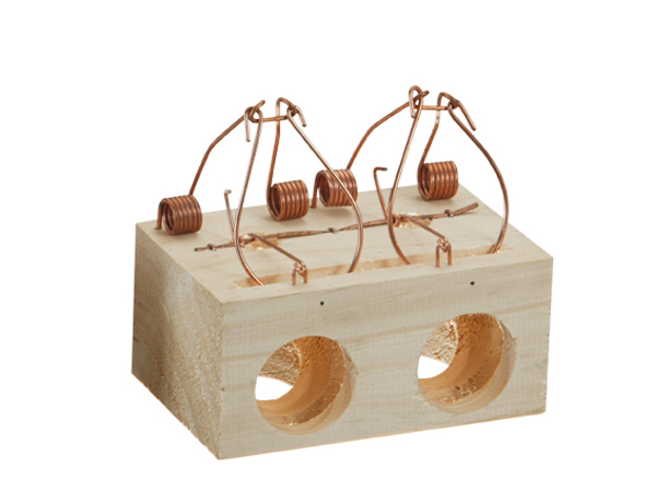 TRAMPA RATON 2 AGUJEROS PEQUEÑ 5235 SAUVIC -