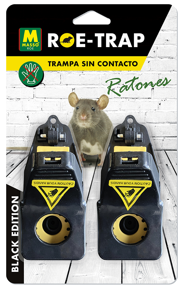 TRAMPA MECANICA RATONES 2 ud 231699 MASSO -
