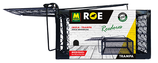 JAULA TRAMPA ROEDORES 231703 MASSO -