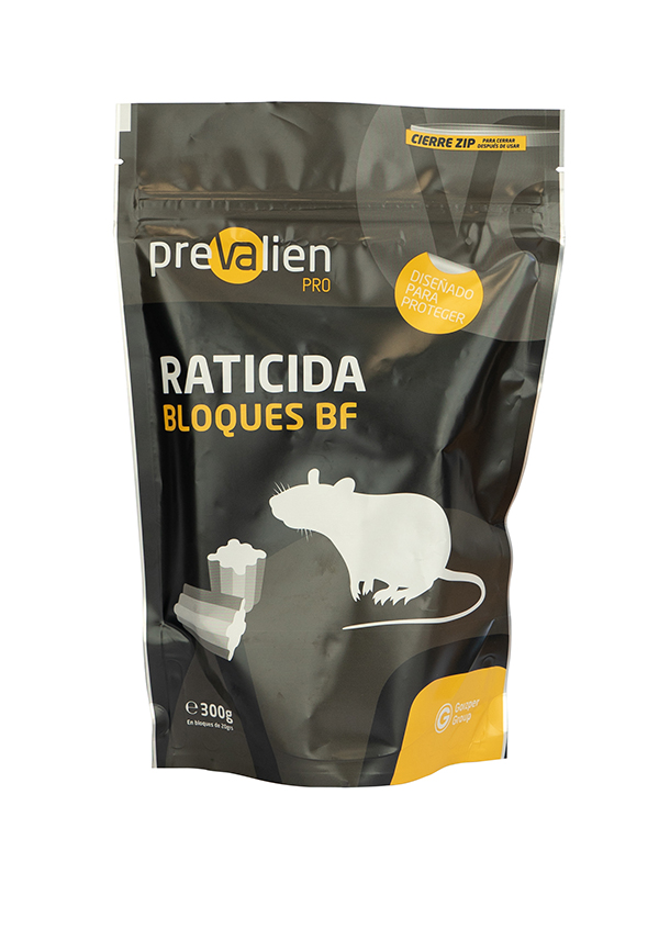RATICIDA BLOQUE 8P80001301 PREVALIEN 300 G
