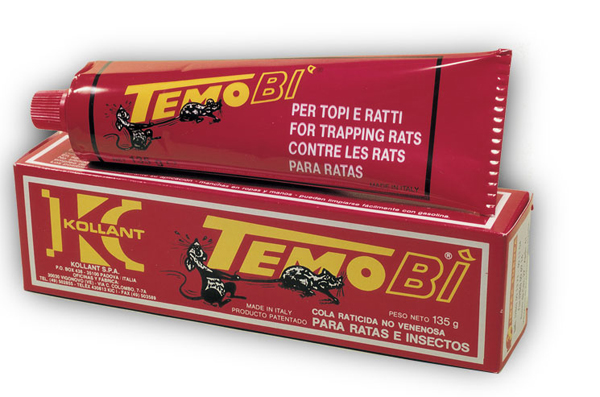 RATICIDA COLA TUBO D01.021 TEMOBI 135 G