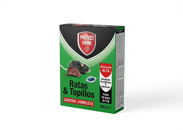 RATICIDA RODICUM RATAS Y RATONES PASTA 286600758 PROTECT HOME 200 G