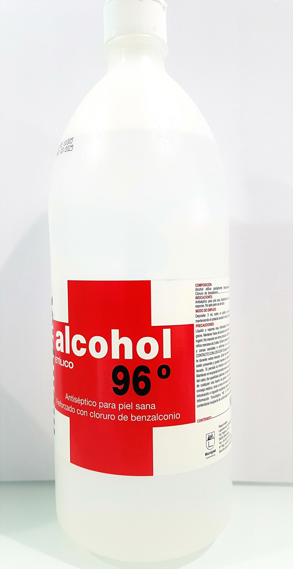 ALCOHOL ETILICO SANITARIO 96 719037MONT MONTPLET 1 L