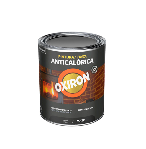 ANTICALORICA 500 NEGRA MATE 5952373 OXIRON 750 ML
