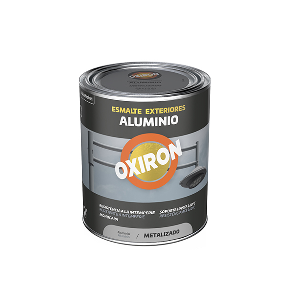 ESMALTE EXTERIOR ALUMINIO 5797320 OXIRON 750 ML