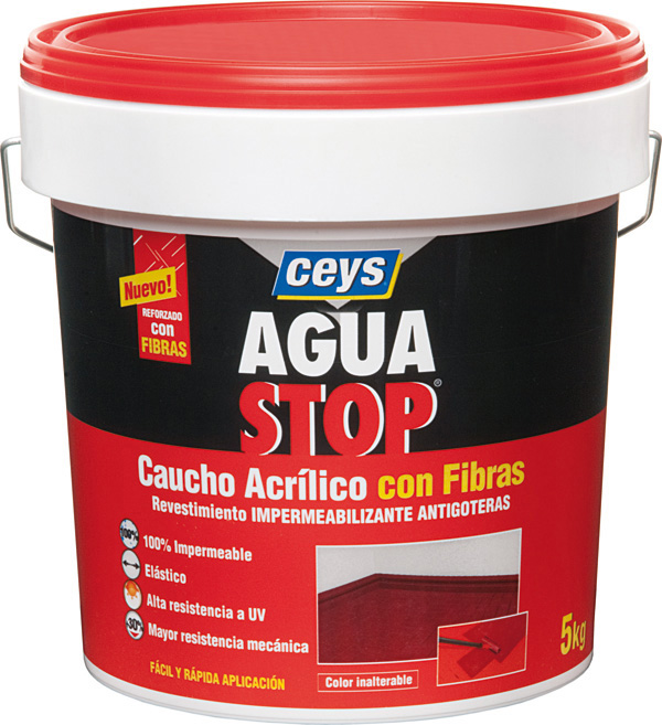 ANTIGOTERAS CAUCHO BLANCO 903304 AGUASTOP CEYS 5 KG