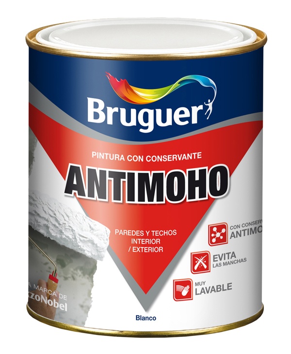 ANTIMOHO PINTURA 5056570 BRUGUER 750 ML