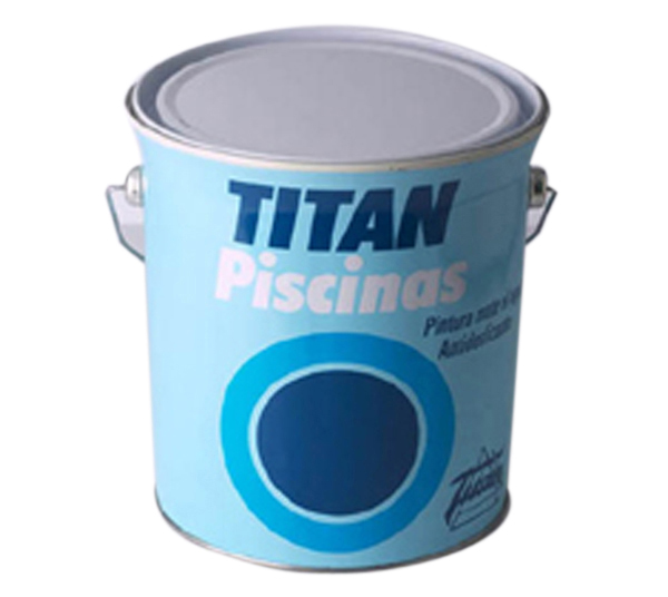 PINTURA PISCINA AGUA SIRENA AZ 183271004 TITAN 4 L