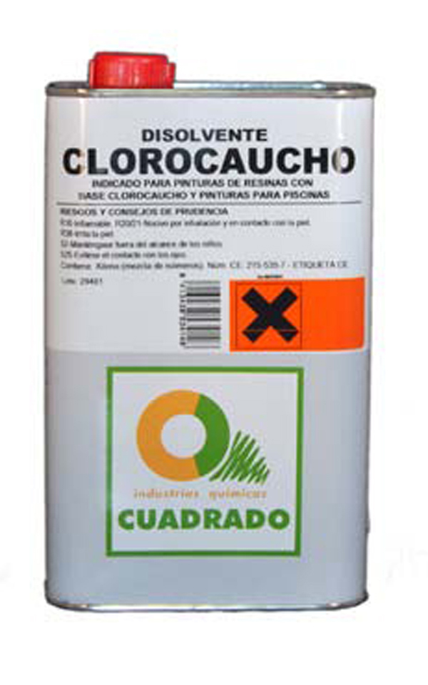 DISOLVENTE CLOROCAUCHO 534014 CUADRADO 1 L